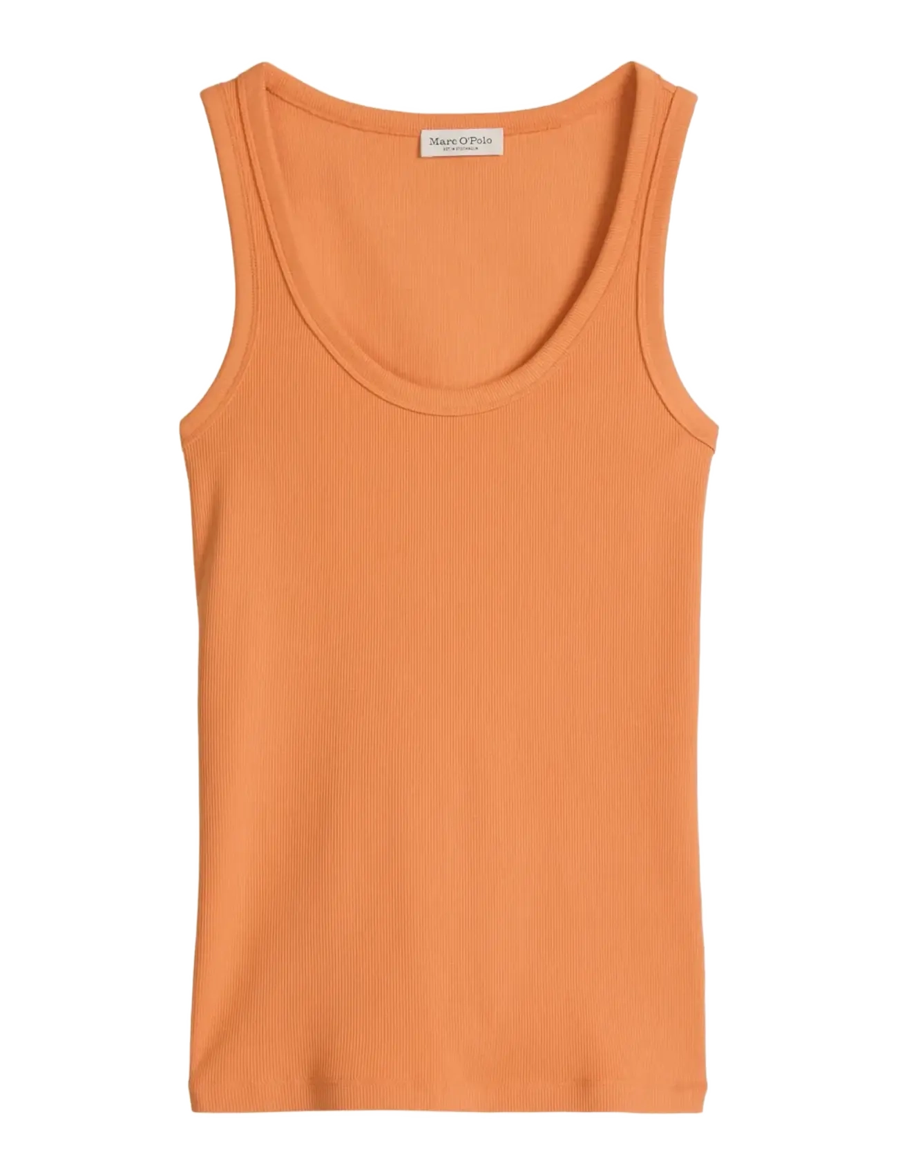 Marc O'Polo Jersey T-Shirts Sleeveless - Marc O'Polo - WARM ORANGE / orange