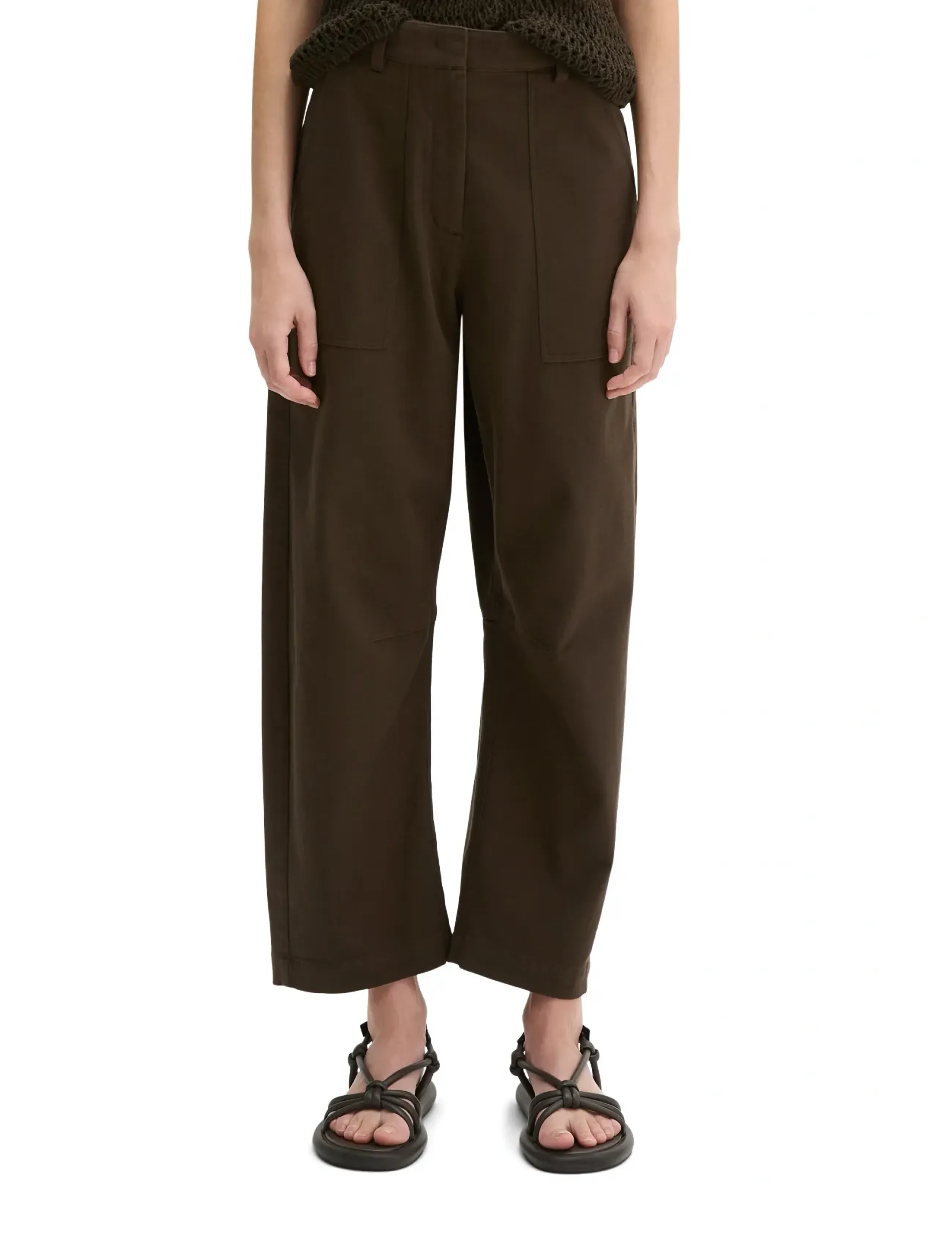 Marc O'Polo Woven Pants, 36, Trousers, Braun - Chinos, Frauen