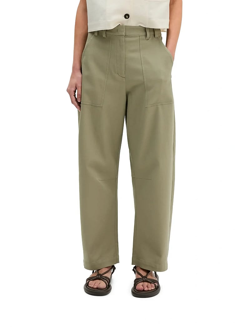 Marc O'Polo - Woven Pants - chinos - pure sage - 0
