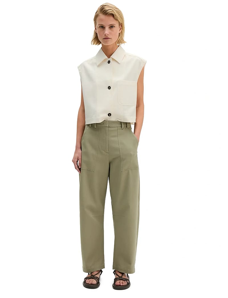 Marc O'Polo - Woven Pants - chinos - pure sage - 4