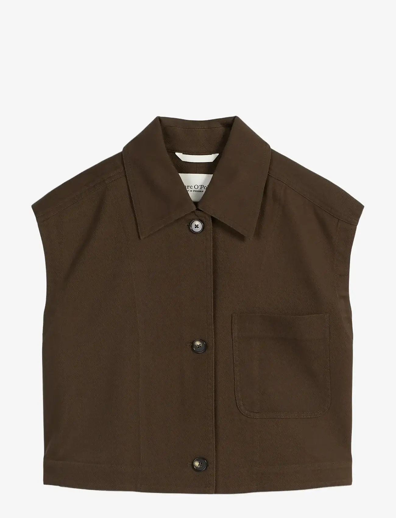 Marc O'Polo - Woven Indoor Vests - denimveste - mossy earth - 1