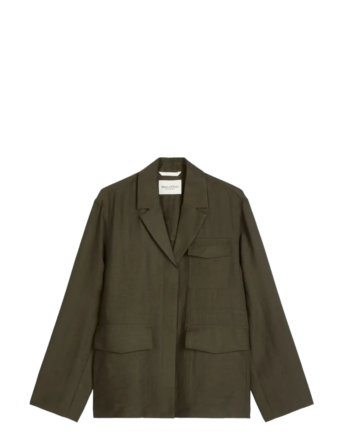 Marc O'Polo Woven Overshirts - Invités de mariage - MOSSY EARTH / brown