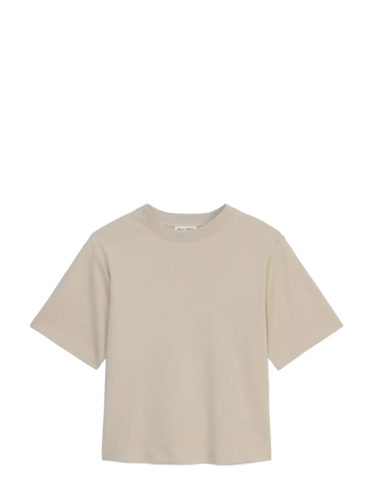 Marc O'Polo Jersey T-Shirts Shortsleeve - Tøj - LINEN BEIGE / beige