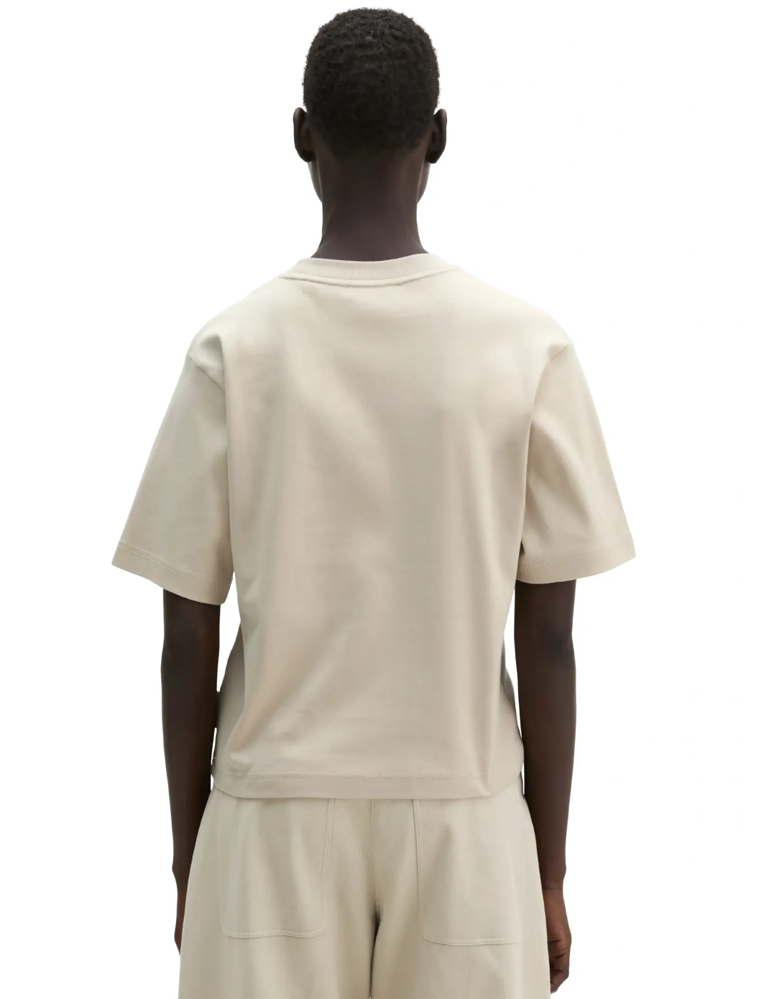 Marc O'Polo - Jersey T-Shirts Shortsleeve - t-shirts - linen beige - 2