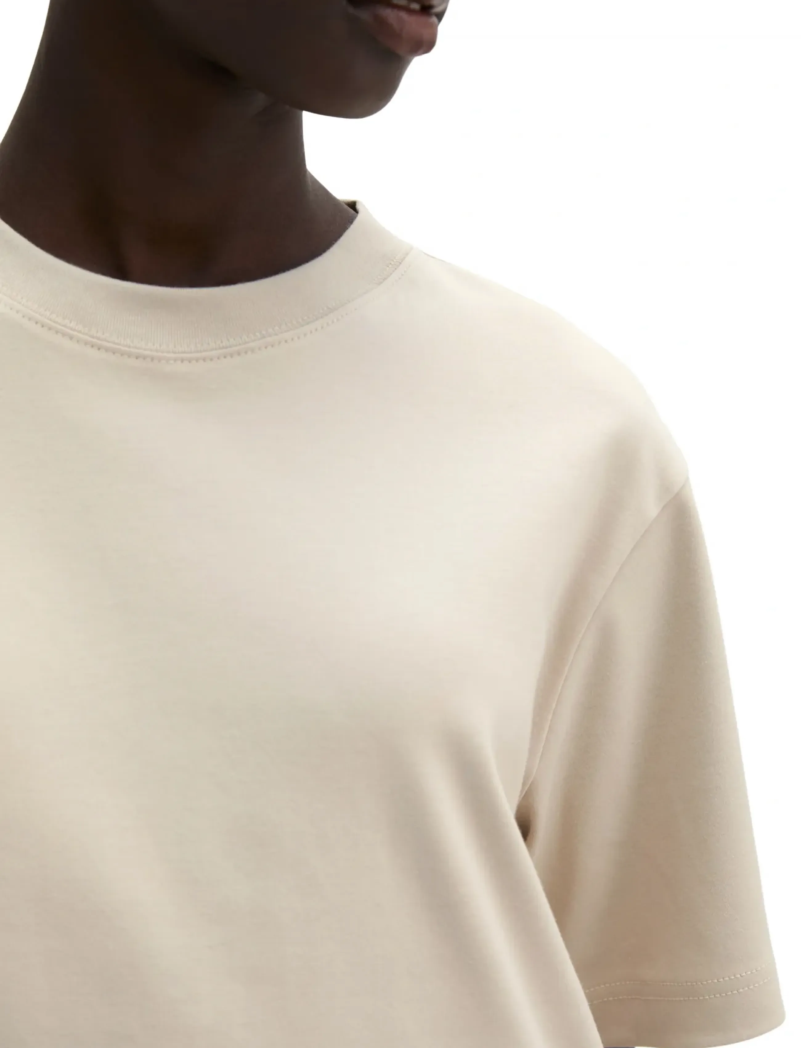 Marc O'Polo - Jersey T-Shirts Shortsleeve - t-shirts - linen beige - 3