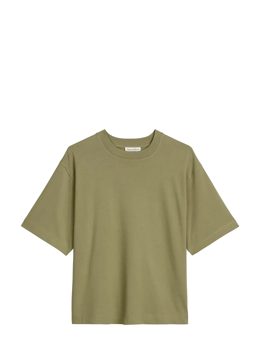 Marc O'Polo - Jersey T-Shirts Shortsleeve - t-shirts - pure sage - 1