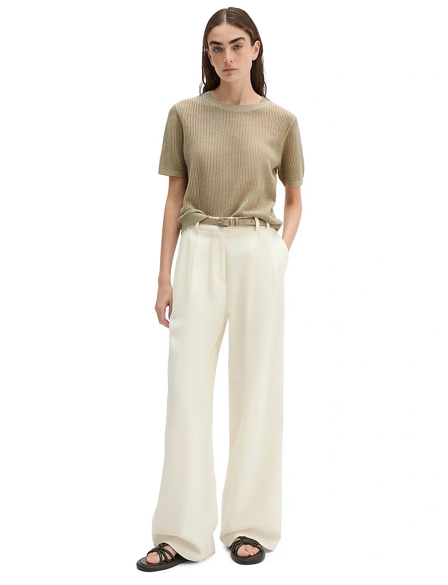 Marc O'Polo - Knit Pullovers Shortsleeve - pullover - linen beige - 4