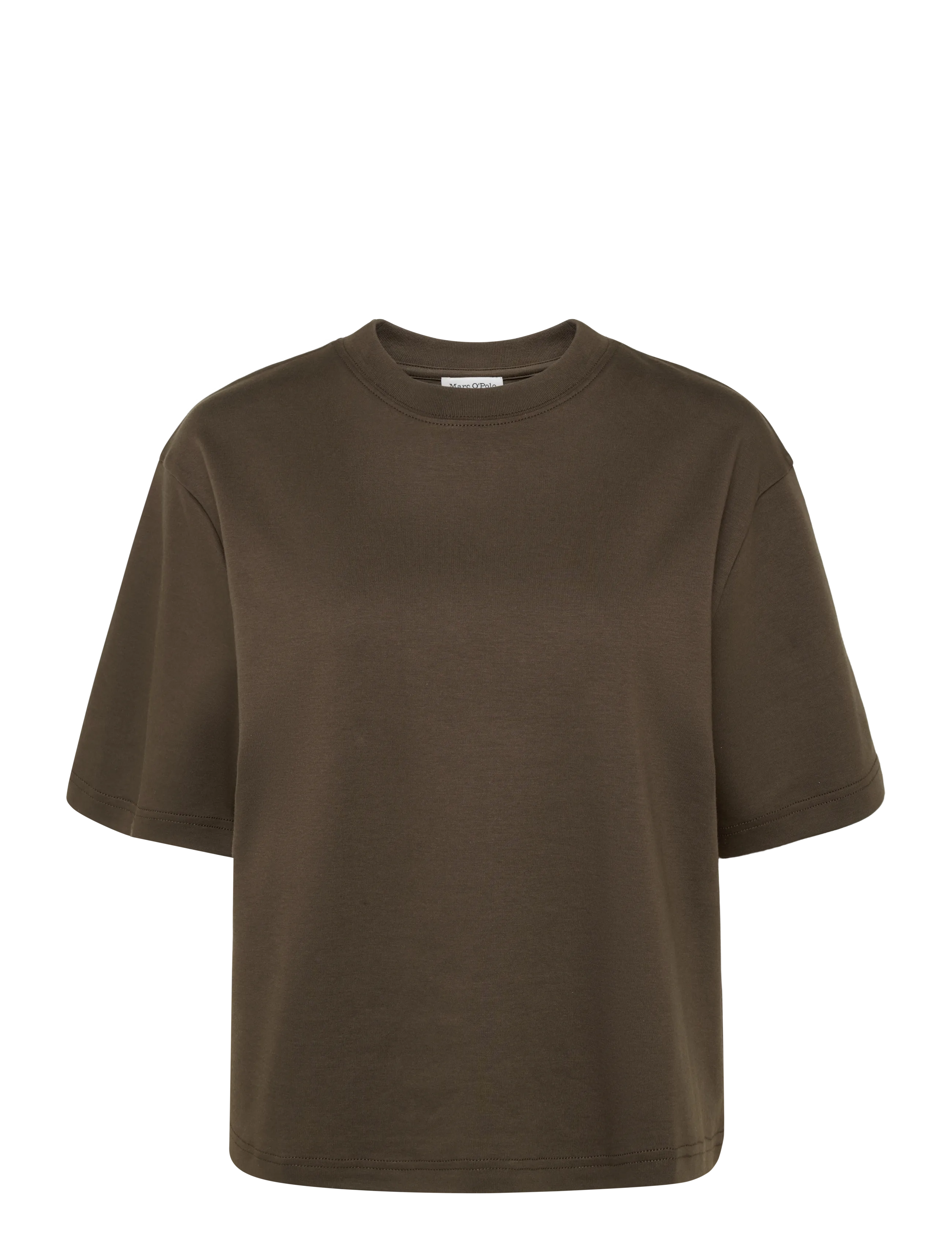 Marc O'Polo - Jersey T-Shirts Shortsleeve - t-shirts - mossy earth - 1