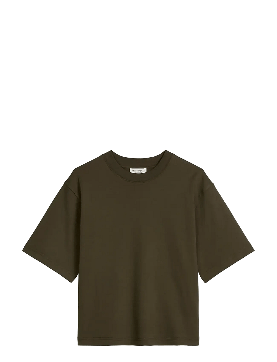 Marc O'Polo - Jersey T-Shirts Shortsleeve - t-shirts - mossy earth - 1