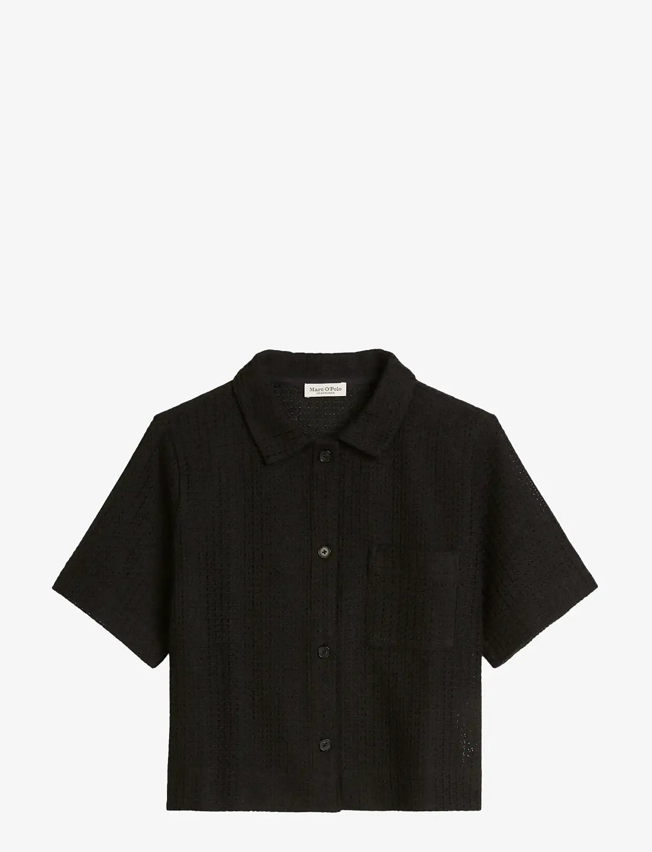 Marc O'Polo - Jersey T-Shirts Shortsleeve - kurzärmlige hemden - black - 1