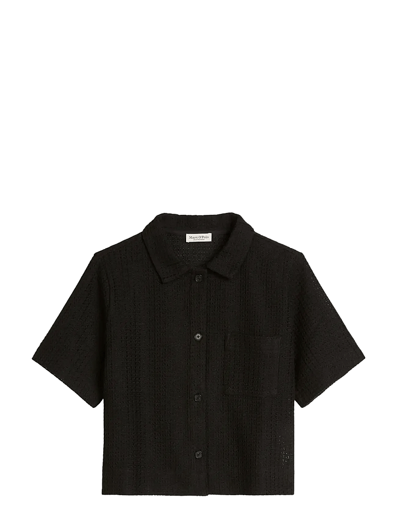 Marc O'Polo - Jersey T-Shirts Shortsleeve - kurzärmlige hemden - black - 1