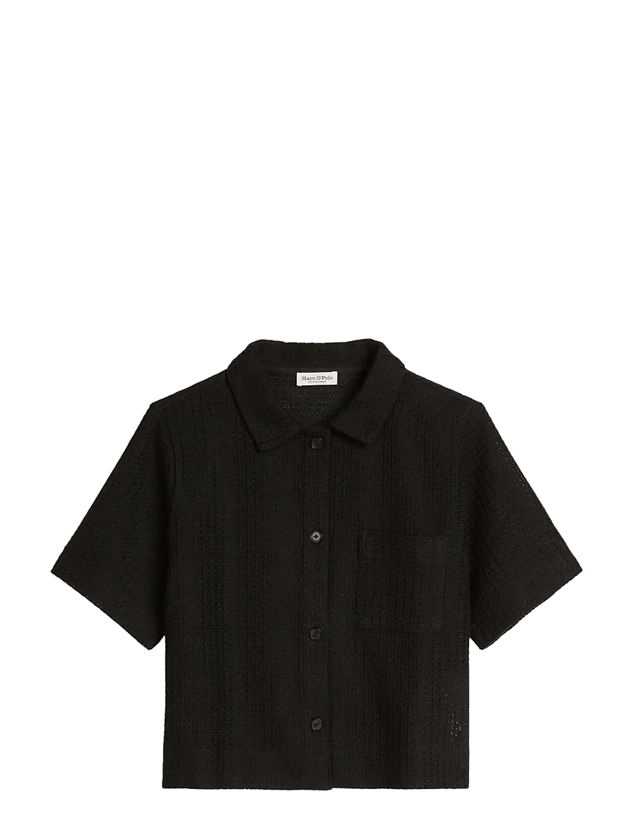 Marc O'Polo - Jersey T-Shirts Shortsleeve - kurzärmlige hemden - black - 1