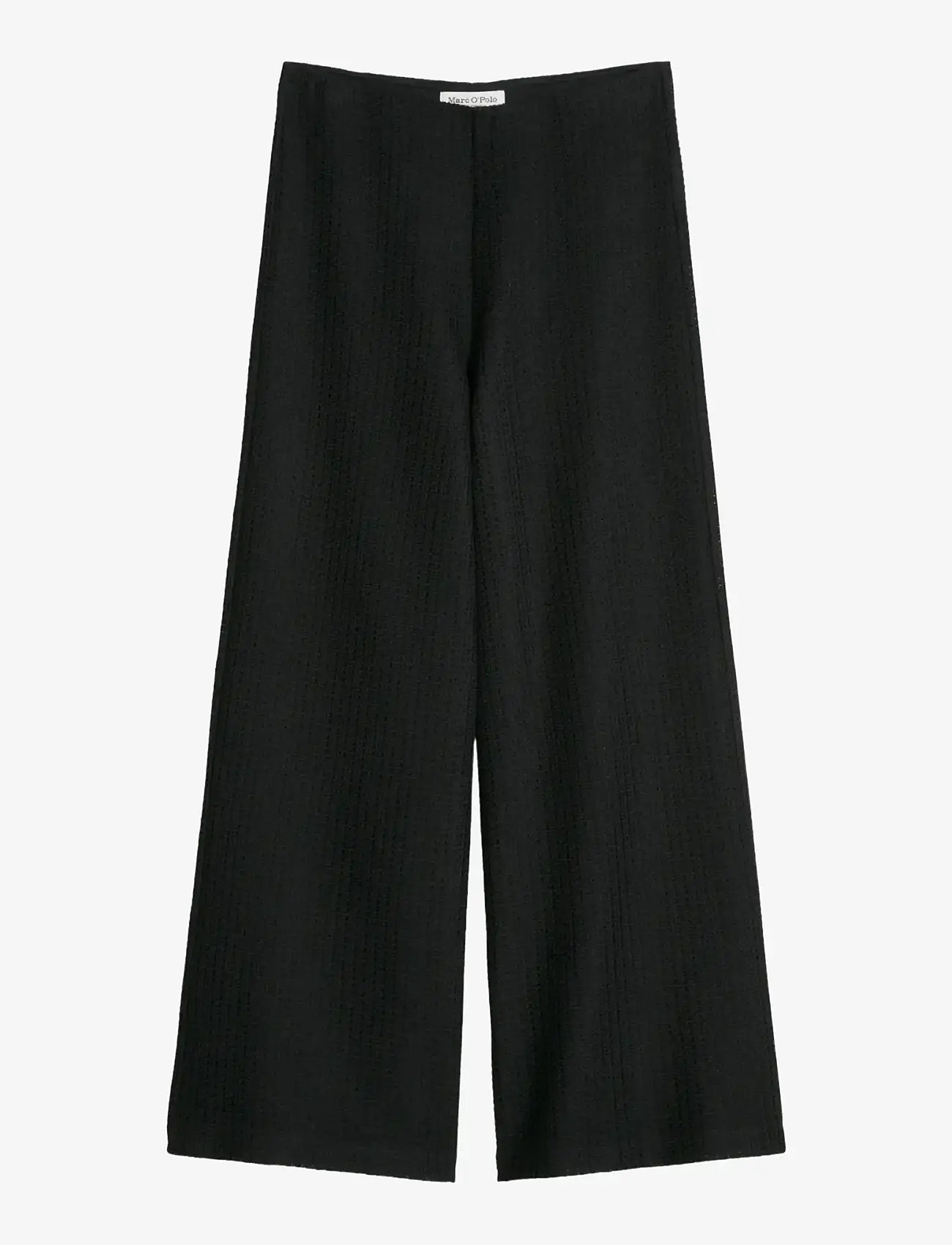 Marc O'Polo - Jersey Pants - tailored trousers - black - 1