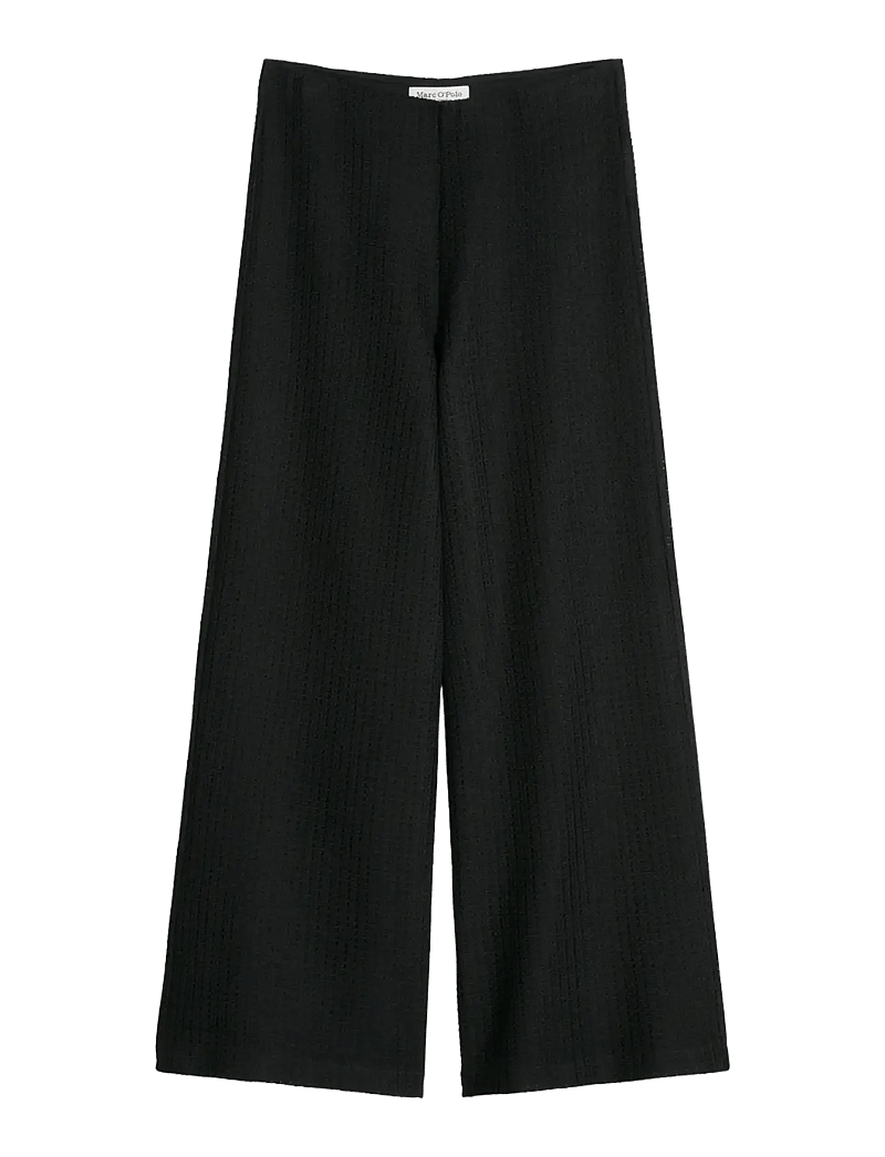 Marc O'Polo - Jersey Pants - tailored trousers - black - 1