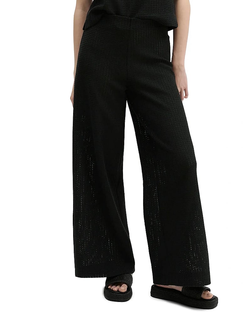 Marc O'Polo - Jersey Pants - tailored trousers - black - 0