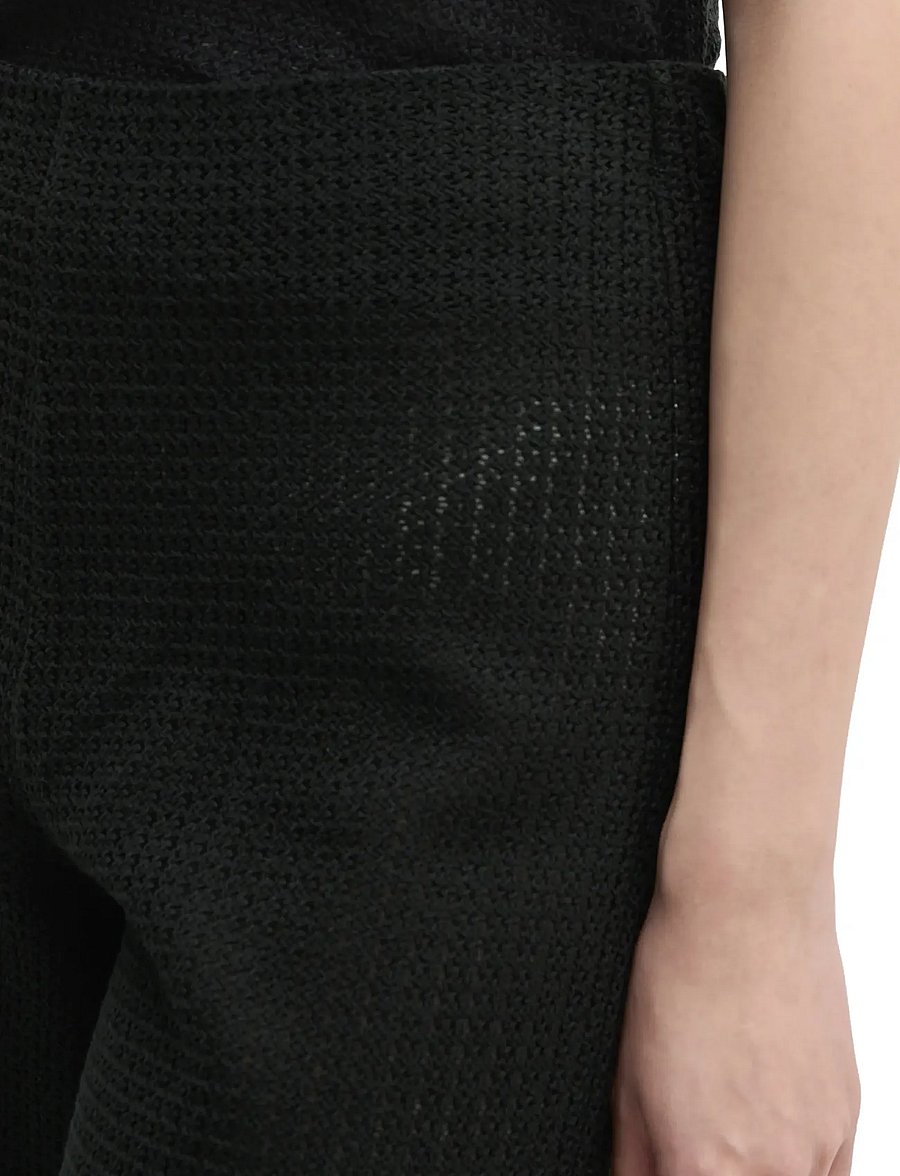 Marc O'Polo - Jersey Pants - pantalons habillés - black - 3