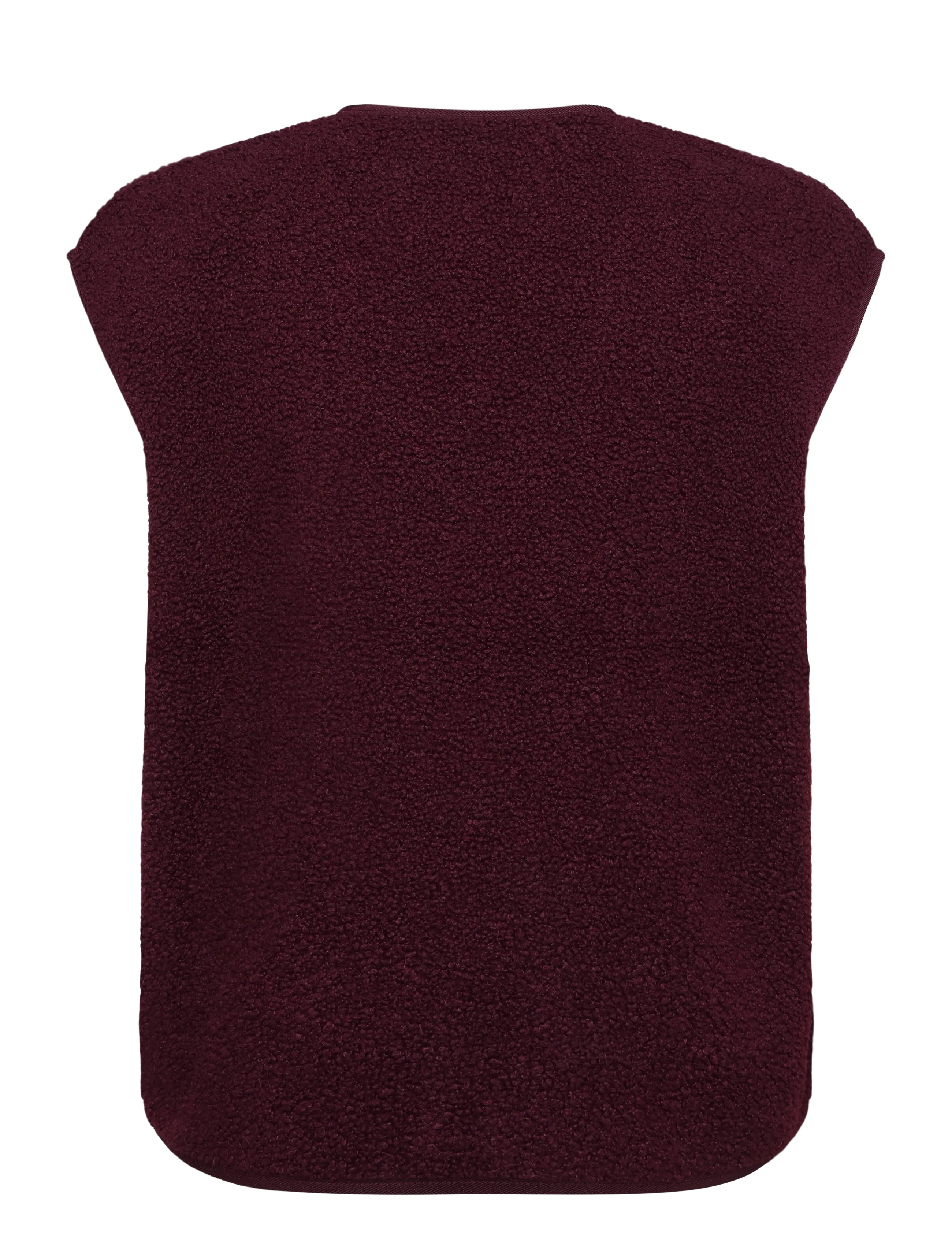 Marc O'Polo - Sweatjackets Sleeveless, Teddy, CF Zip - fleece & teddy vests - mahagony jam - 2