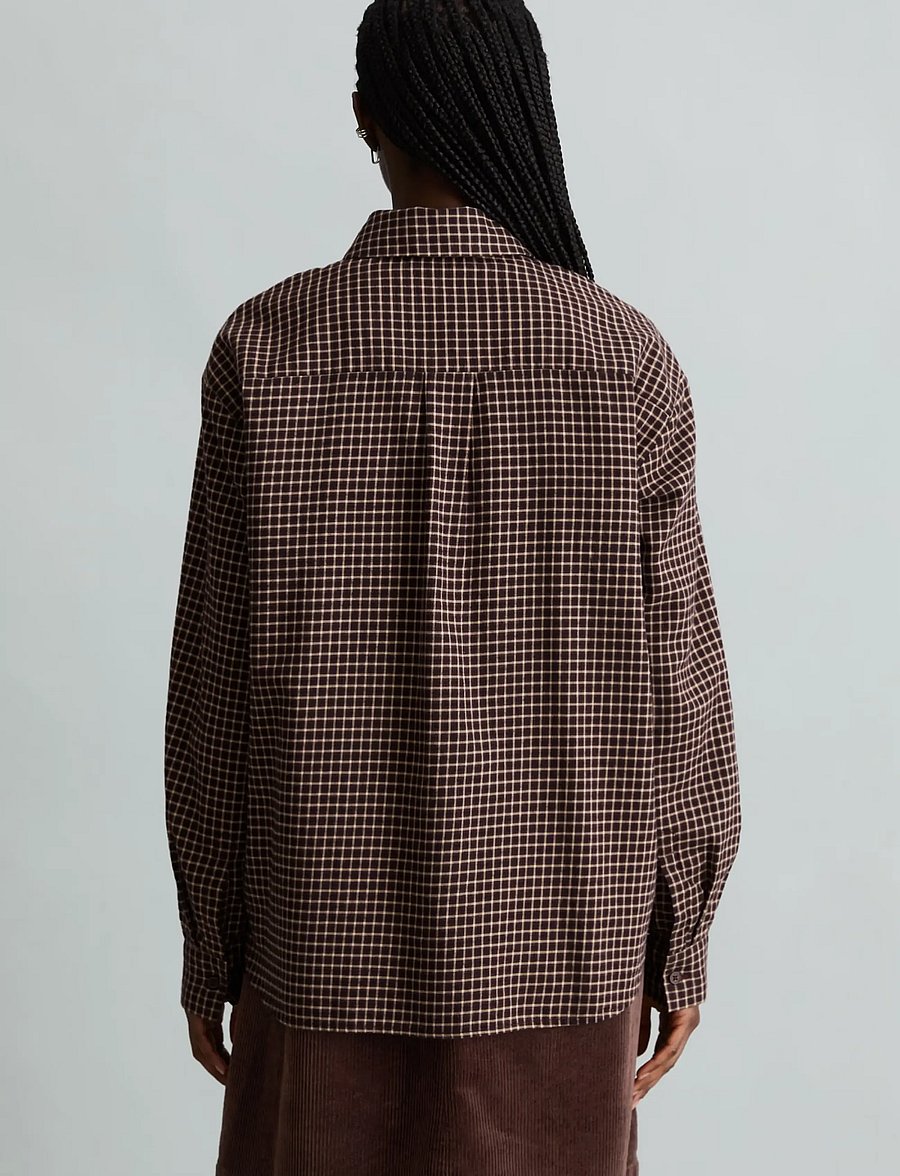 Marc O'Polo - Woven Blouses Longsleeve - langärmlige hemden - black_multi_01 - 2