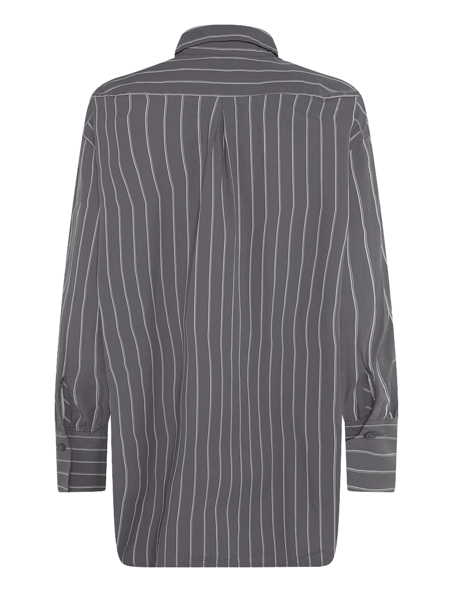 Marc O'Polo - Woven Blouses Longsleeve - långärmade skjortor - dark grey_multi_01 - 2