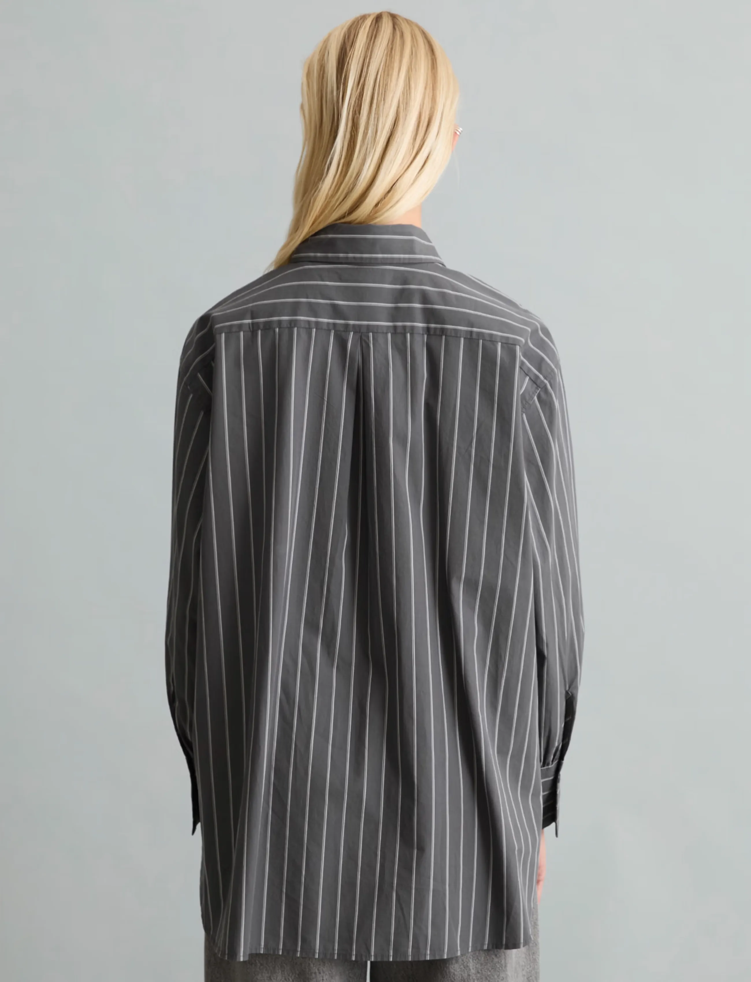 Marc O'Polo - Woven Blouses Longsleeve - langärmlige hemden - dark grey_multi_01 - 2