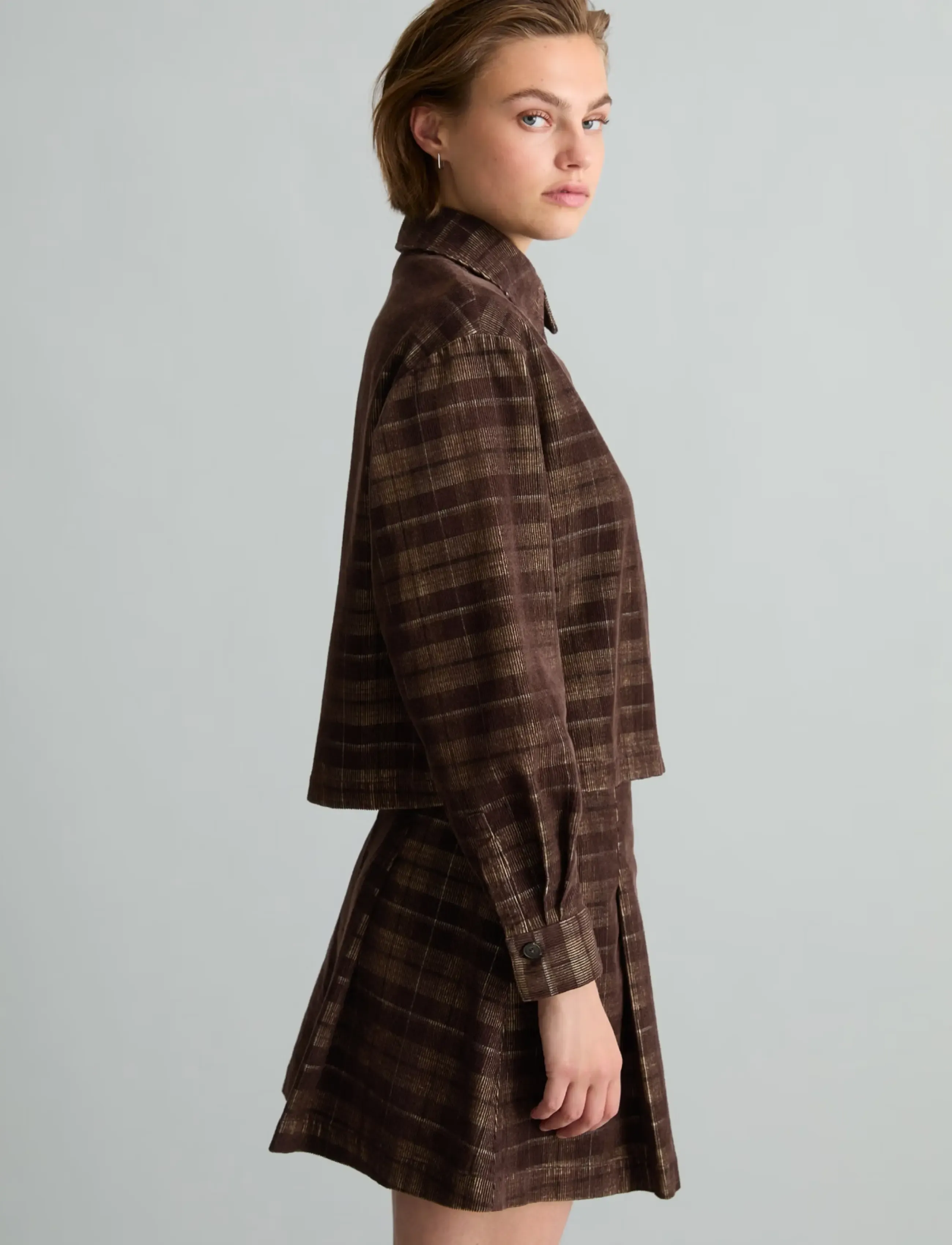Marc O'Polo - Woven Blouses Longsleeve - langärmlige hemden - medium brown_multi_01 - 4
