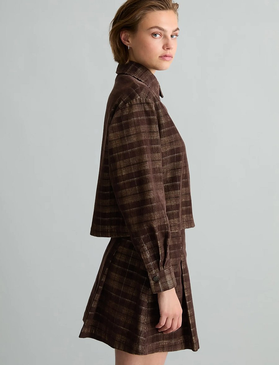 Marc O'Polo - Woven Blouses Longsleeve - langärmlige hemden - medium brown_multi_01 - 4