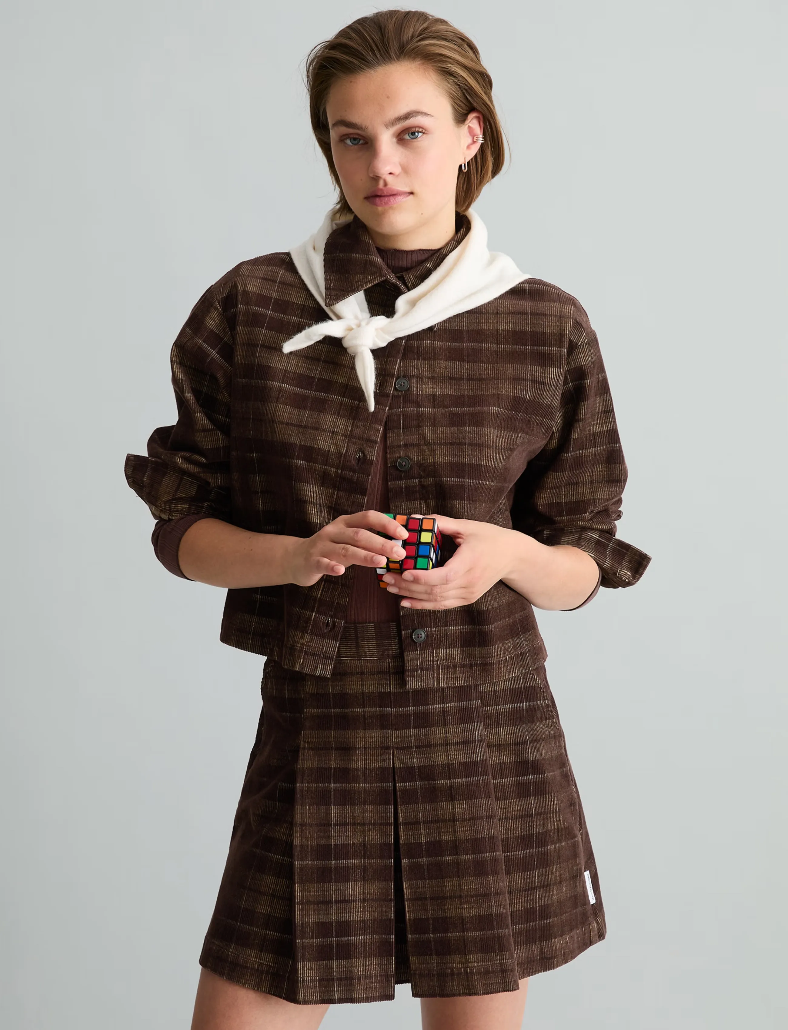 Marc O'Polo - Woven Blouses Longsleeve - langärmlige hemden - medium brown_multi_01 - 5