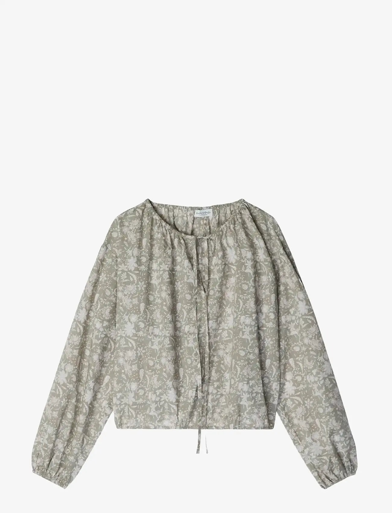Marc O'Polo - SHIRTS/BLOUSES LONG SLEEVE - langærmede bluser - multi/ fresh sage - 1