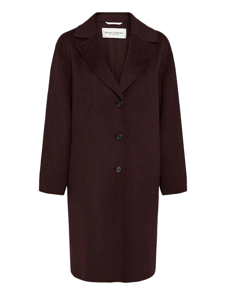 Marc O'Polo - Woven Outdoor Coats - vinterjackor - black cherry - 1