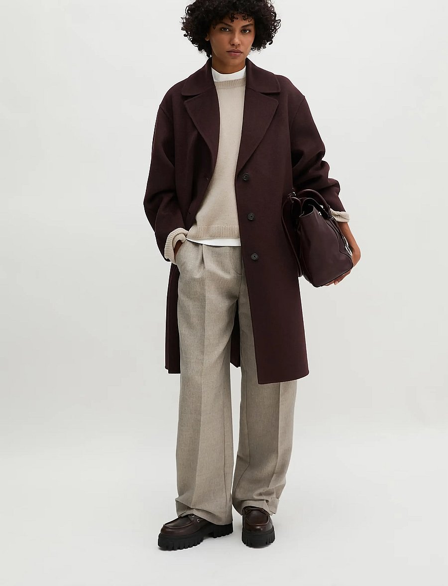 Marc O'Polo - Woven Outdoor Coats - black cherry - 0