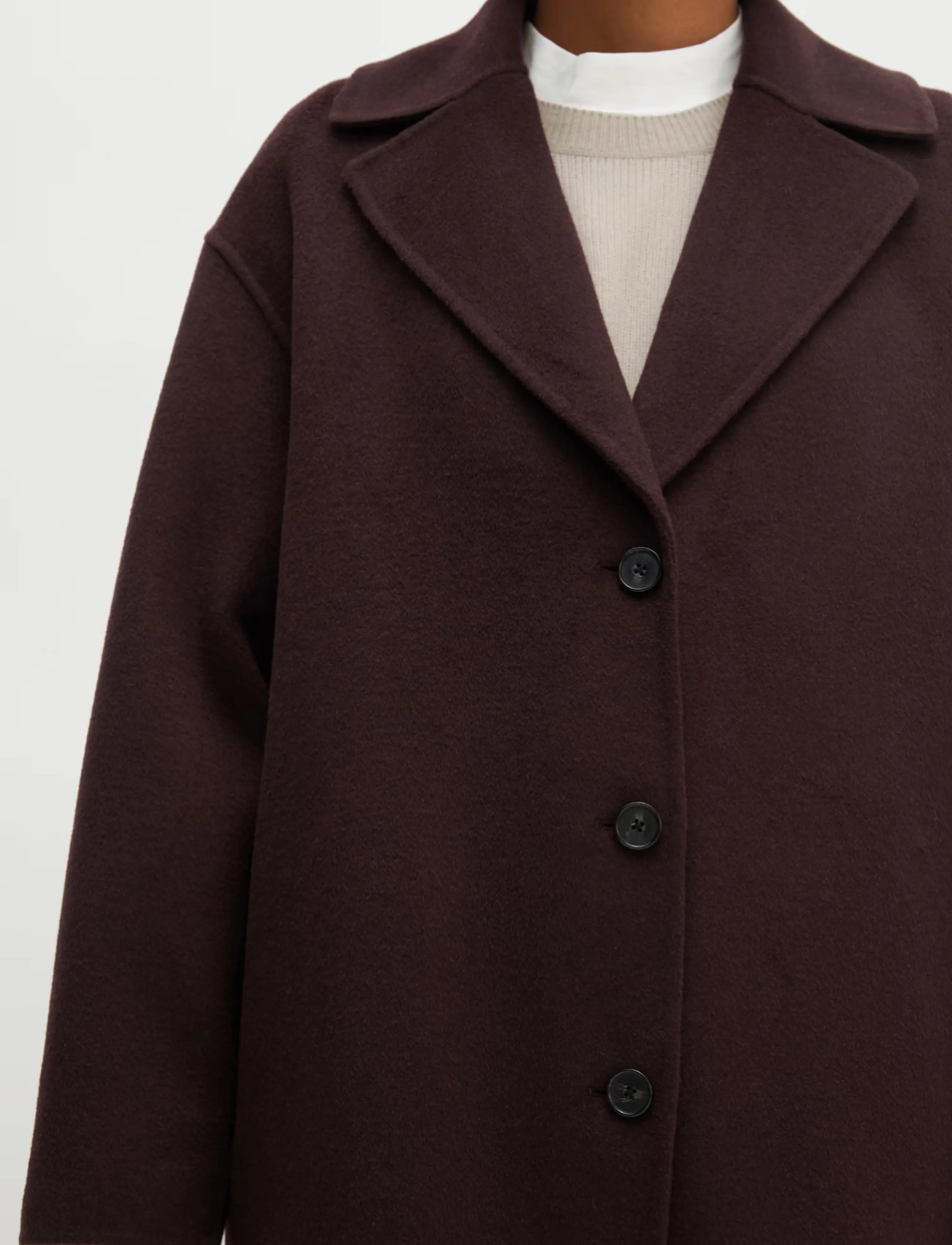 Marc O'Polo - Woven Outdoor Coats - black cherry - 3