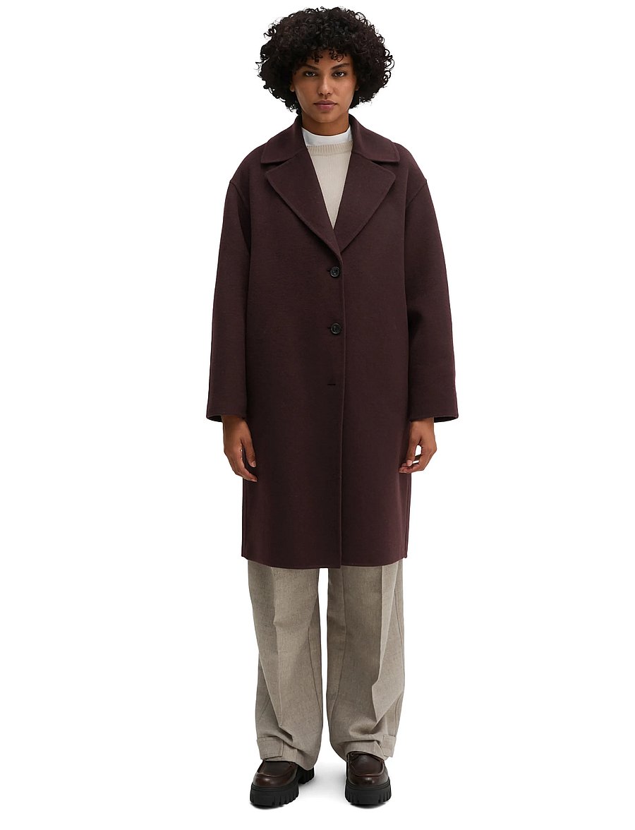 Marc O'Polo - Woven Outdoor Coats - black cherry - 4