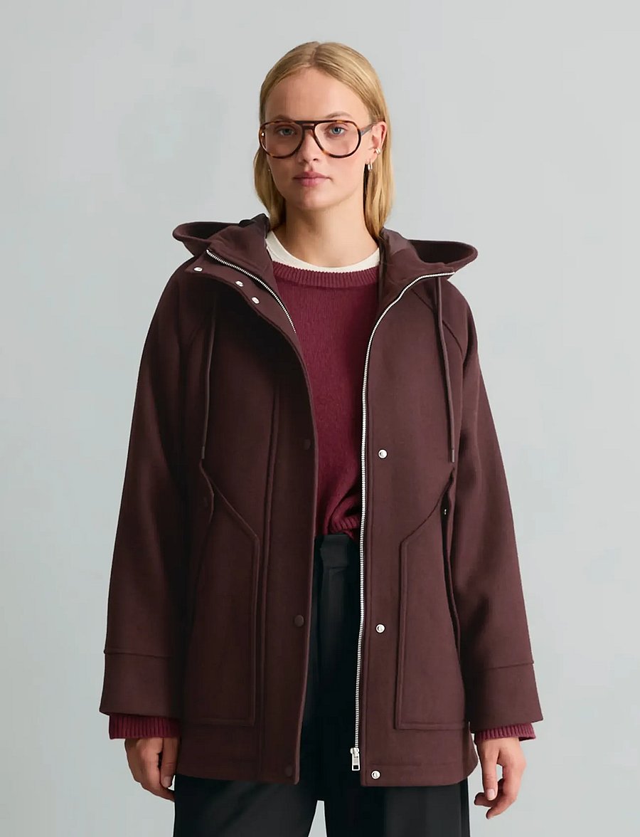 Marc O'Polo - Woven Outdoor Coats - espresso brown - 0