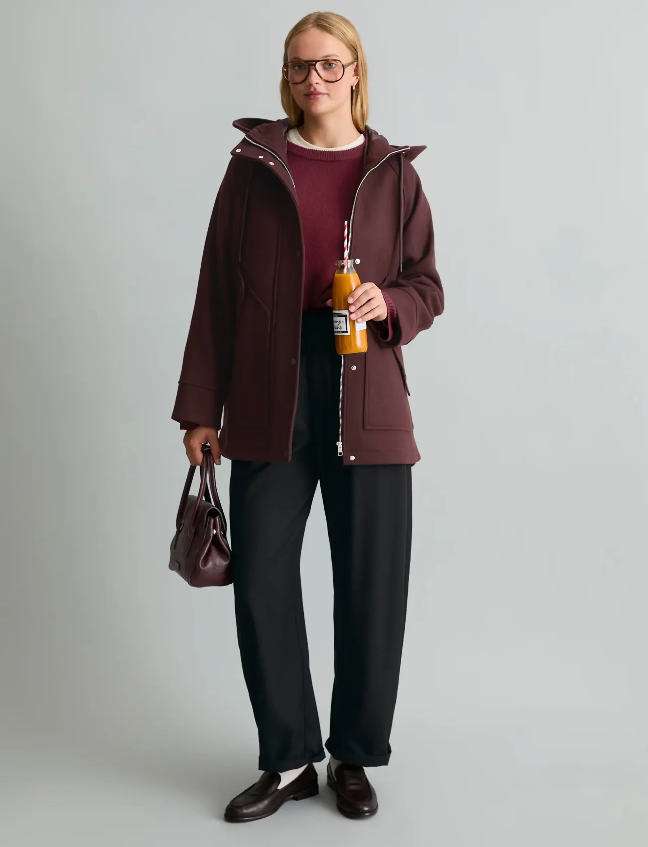 Marc O'Polo - Woven Outdoor Coats - espresso brown - 5