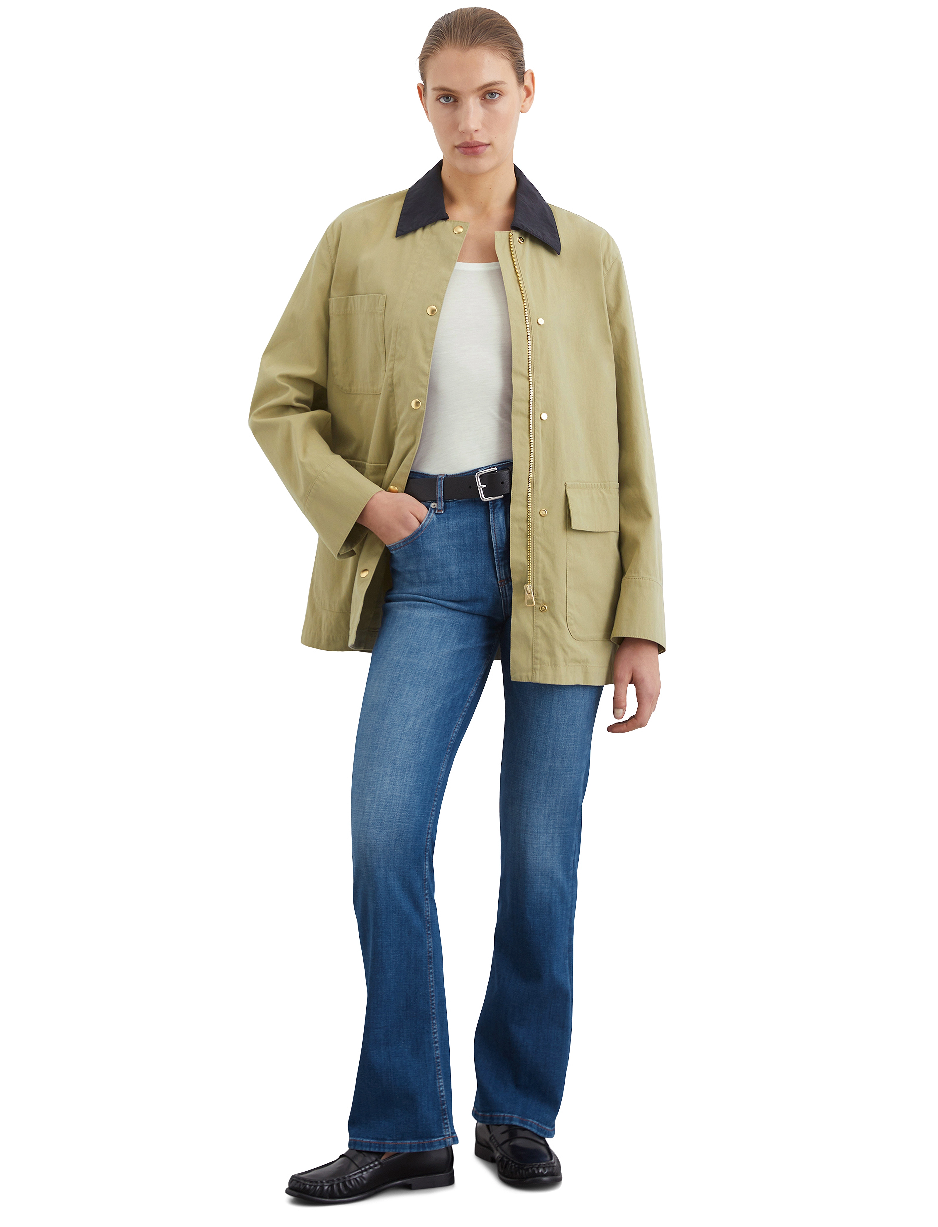 Marc O'Polo - WOVEN OUTDOOR JACKETS - forest sand - 5