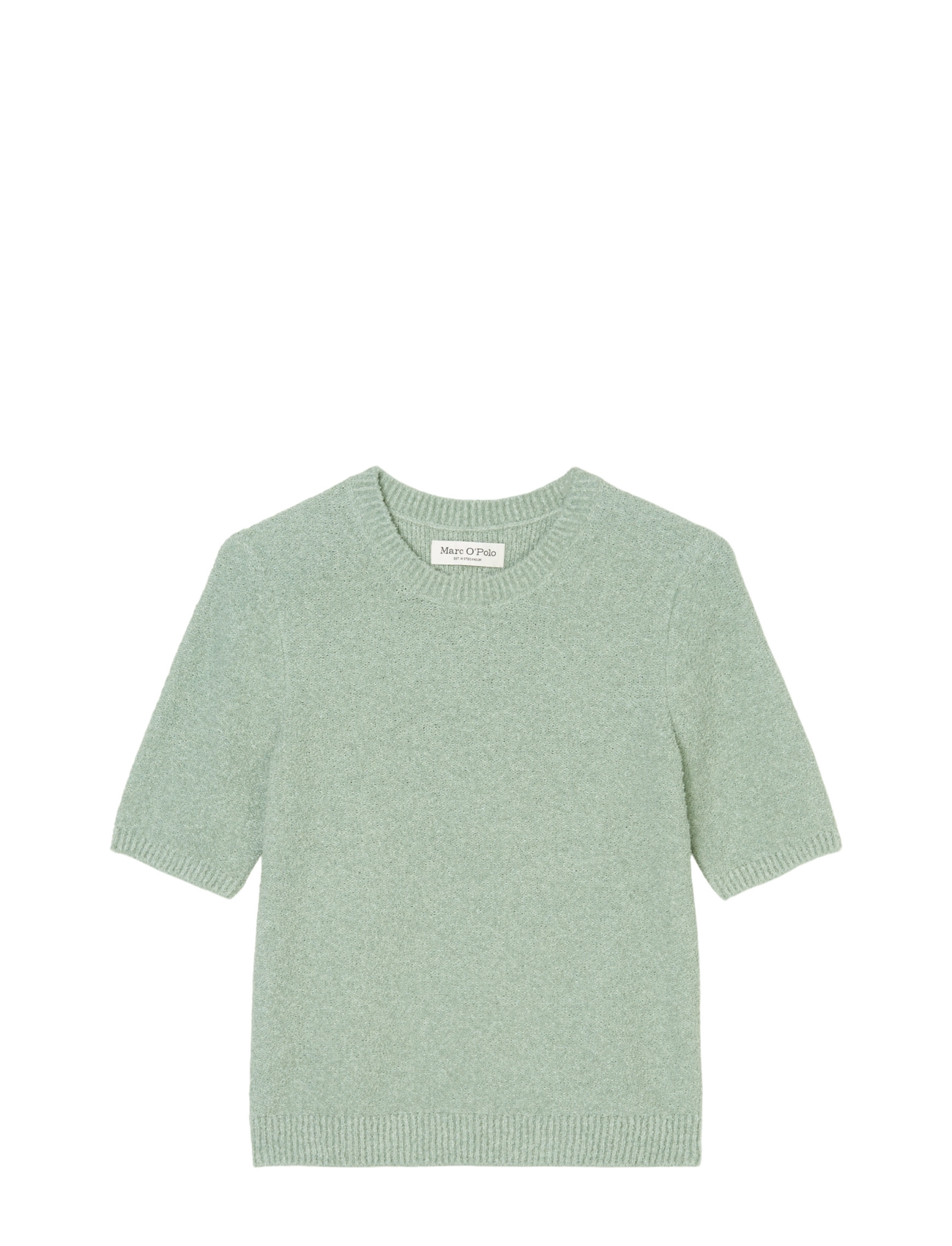 Marc O'Polo PULLOVER SHORT SLEEVE - Transitional Layering - DUSTY MINT / green