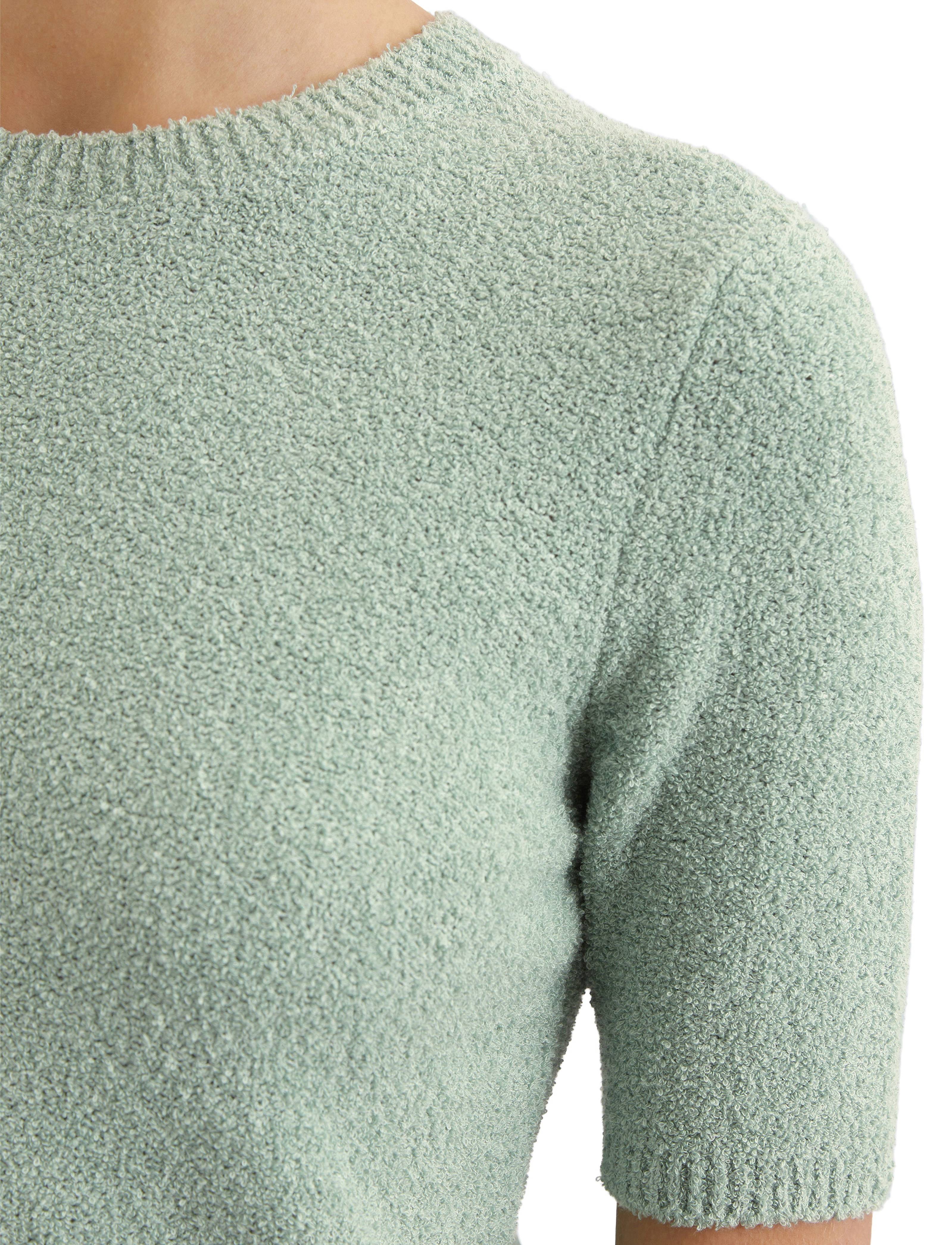 Marc O'Polo - PULLOVER SHORT SLEEVE - jumpers - dusty mint - 3