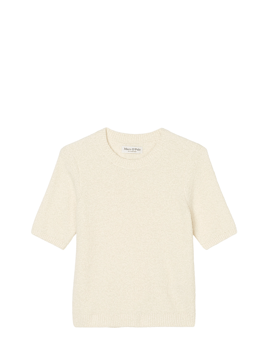 Marc O'Polo - PULLOVER SHORT SLEEVE - pullover - natural cotton - 1