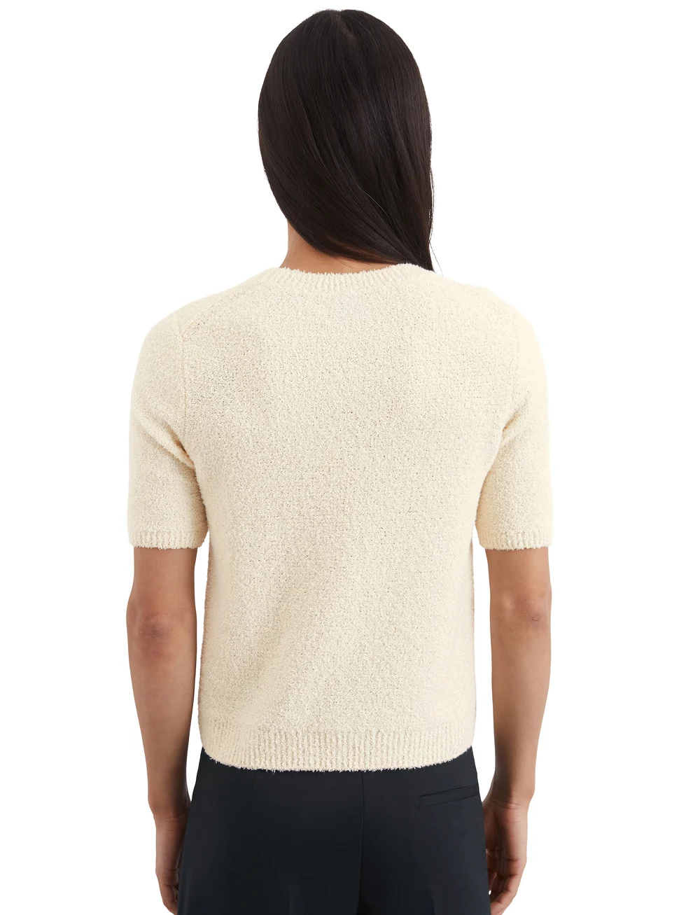 Marc O'Polo - PULLOVER SHORT SLEEVE - striktrøjer - natural cotton - 2