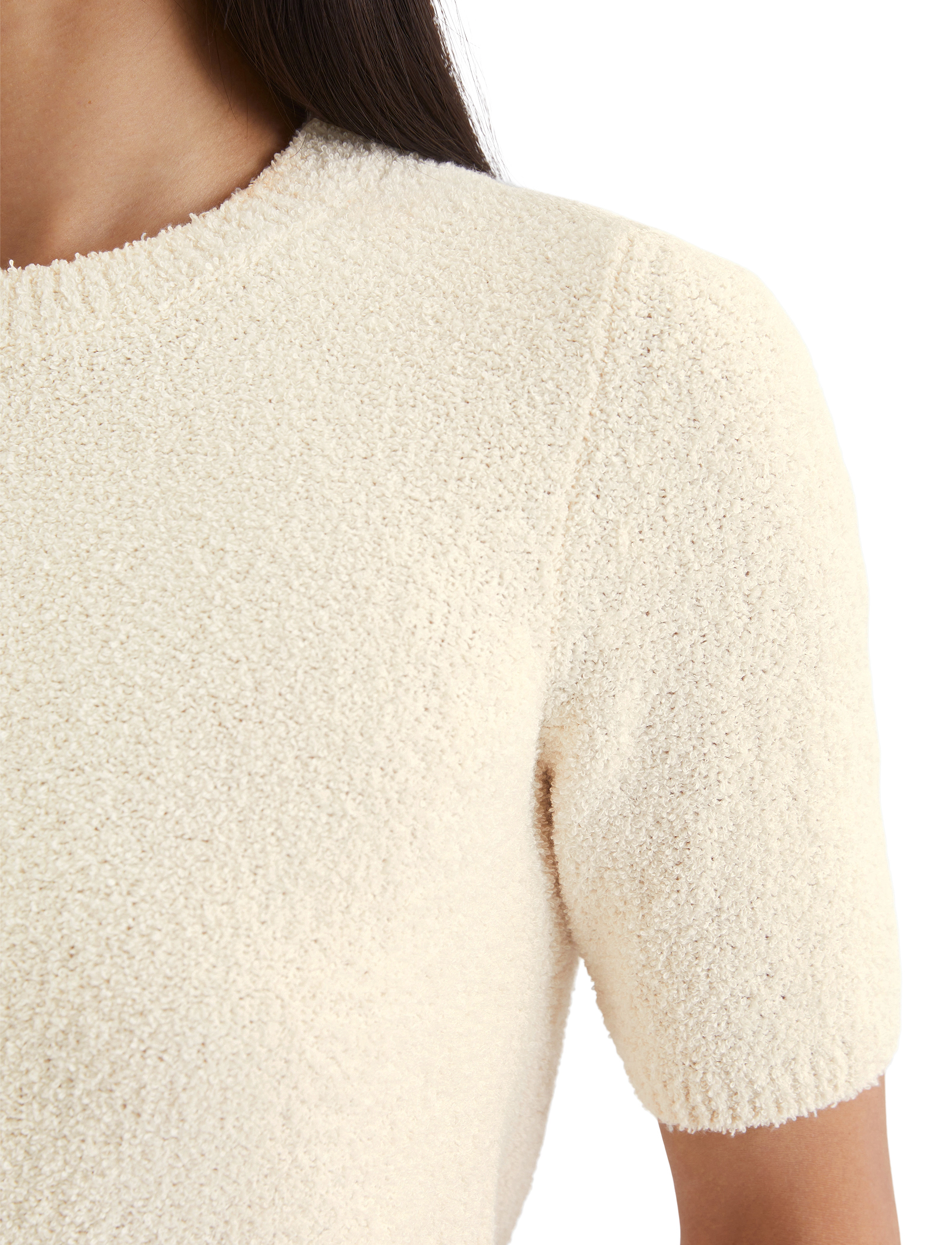 Marc O'Polo - PULLOVER SHORT SLEEVE - pullover - natural cotton - 3