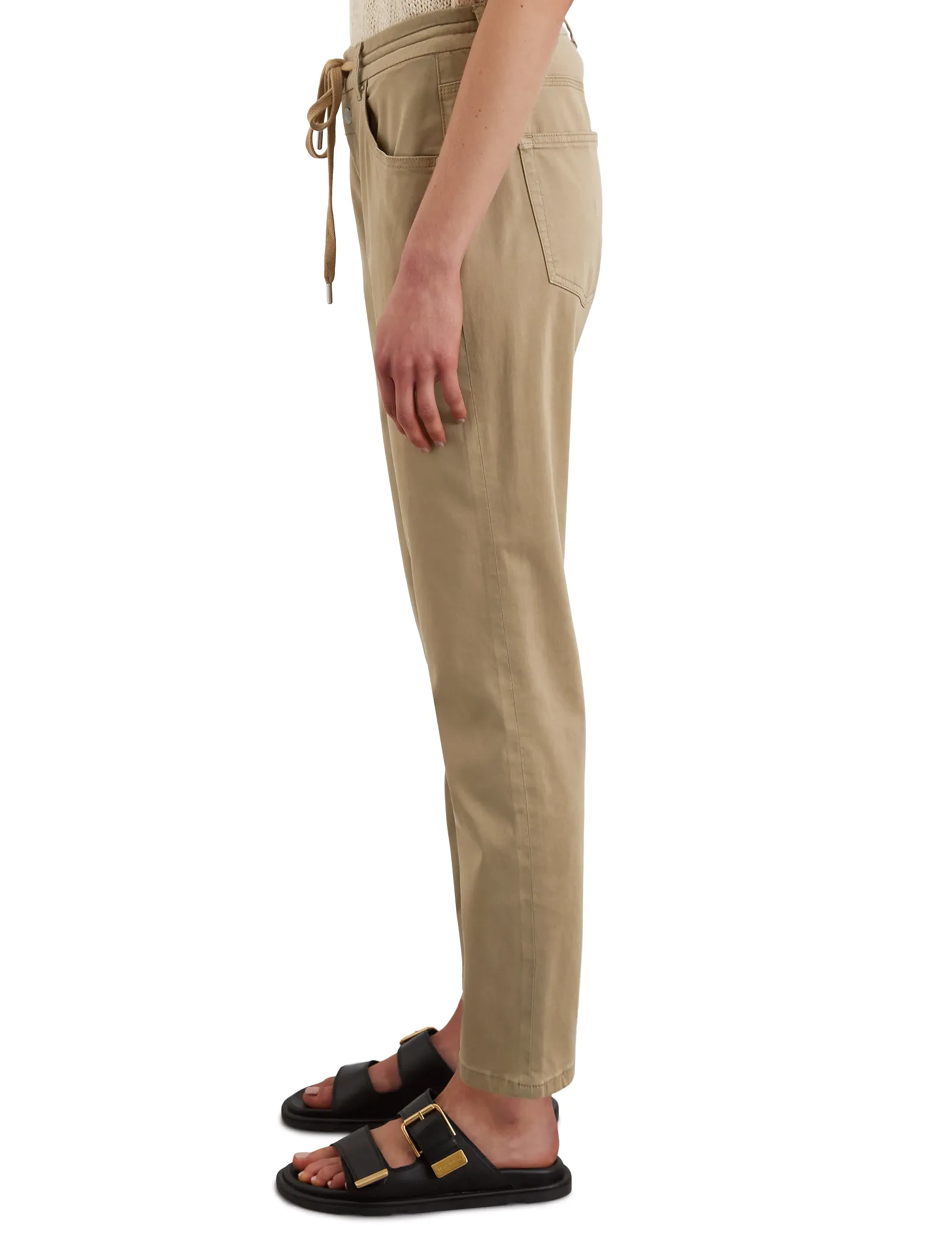 Marc O'Polo - WOVEN FIVE POCKETS - chinos - summer sand - 4