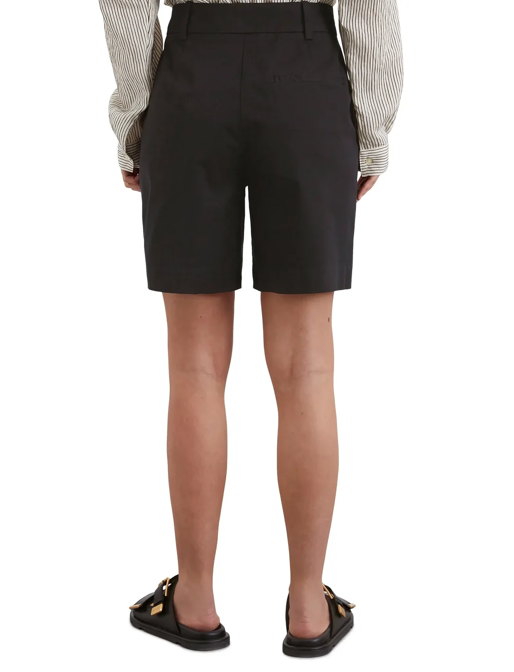 Marc O'Polo - WOVEN SHORTS - chino-shorts - black - 2