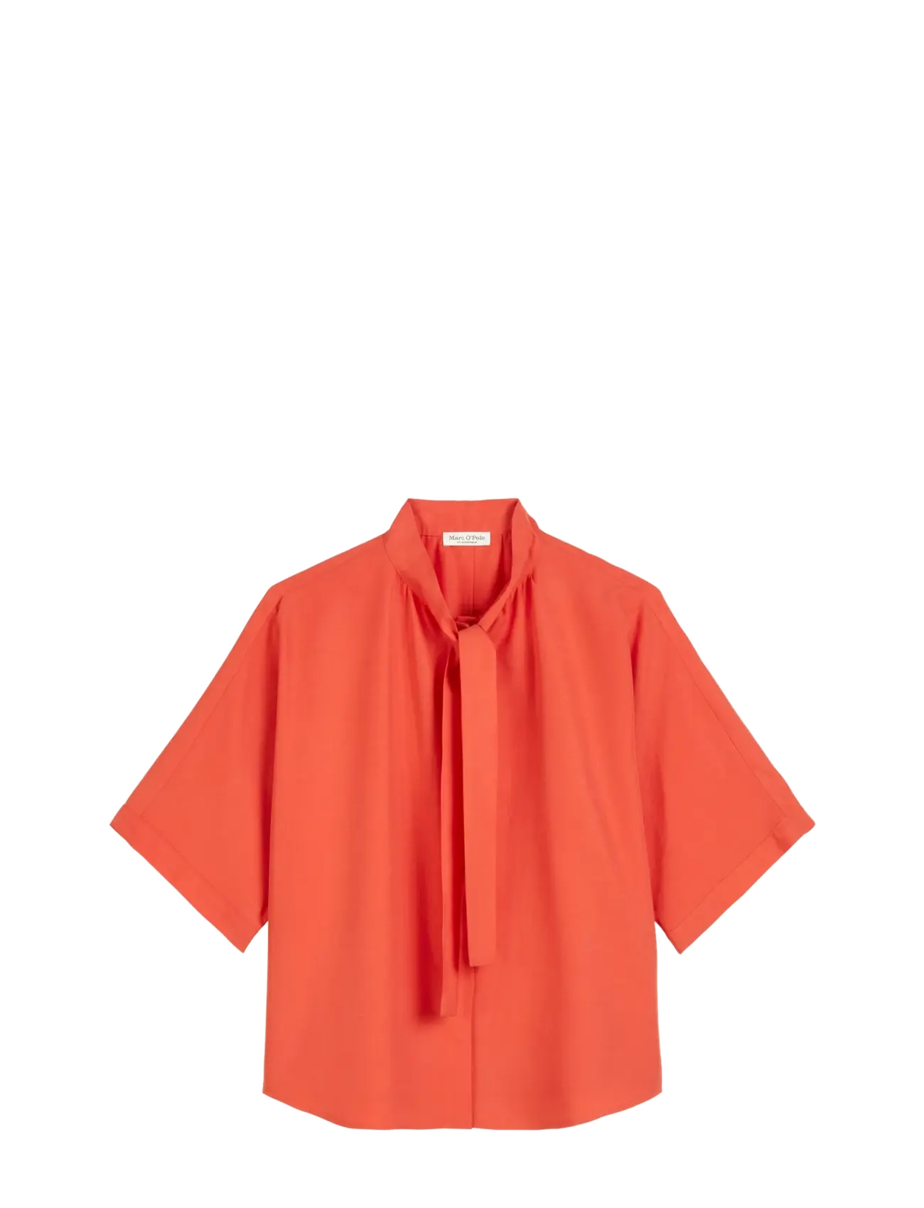 Marc O'Polo SHIRTS/BLOUSES SHORT SLEEVE - Tøj - BURNT RED / red