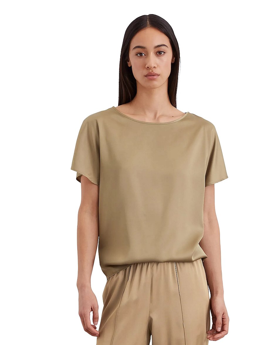 Marc O'Polo - SHIRTS/BLOUSES SHORT SLEEVE - summer sand - 0