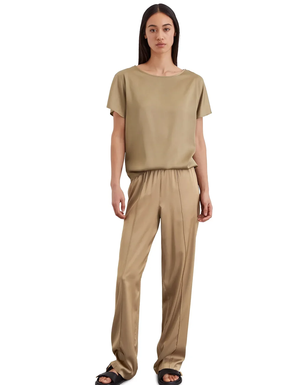 Marc O'Polo - SHIRTS/BLOUSES SHORT SLEEVE - t-shirts - summer sand - 5