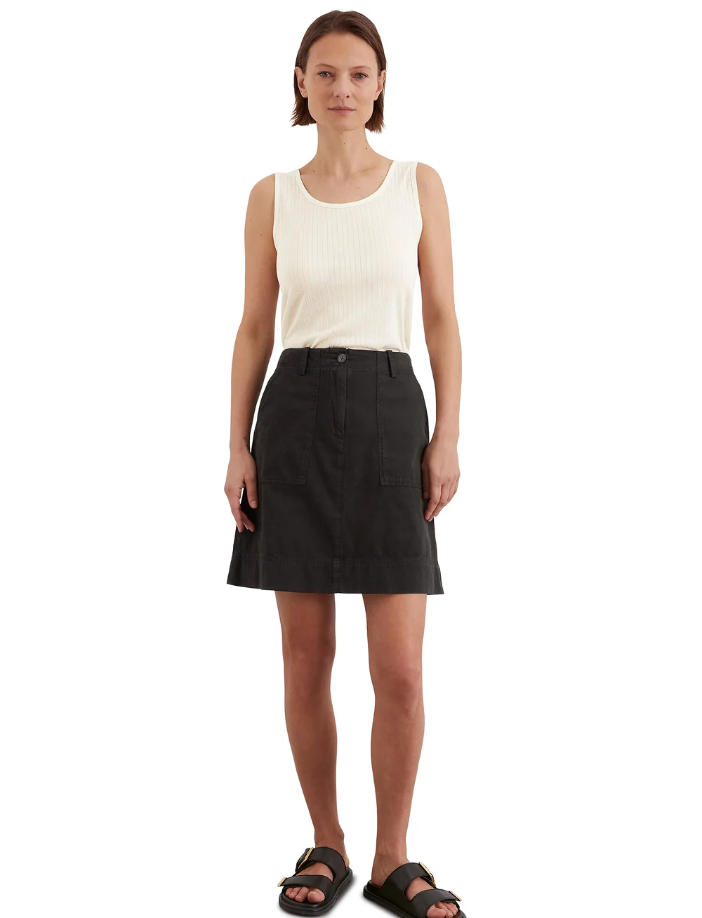 Marc O'Polo - WOVEN SKIRTS - korte nederdele - black - 5