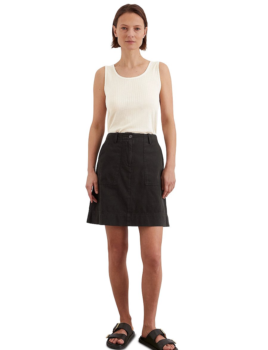 Marc O'Polo - WOVEN SKIRTS - stutt pils - black - 5
