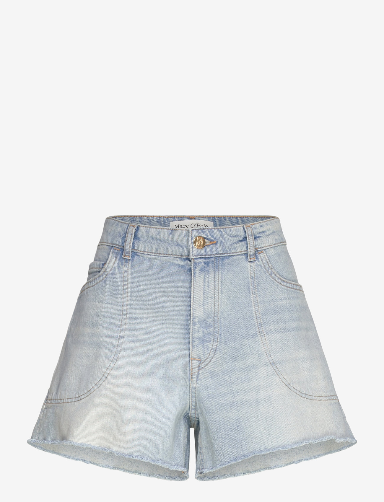 Marc O'Polo - DENIM SHORTS - jorts - essential authentic light blue - 1