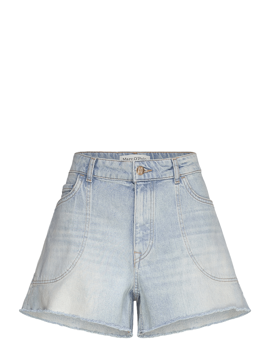 Marc O'Polo - DENIM SHORTS - gallastuttbuxur - essential authentic light blue - 1