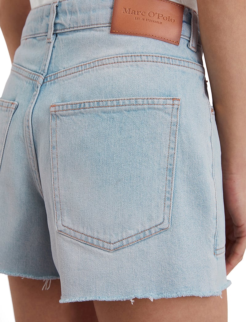 Marc O'Polo - DENIM SHORTS - jorts - essential authentic light blue - 4